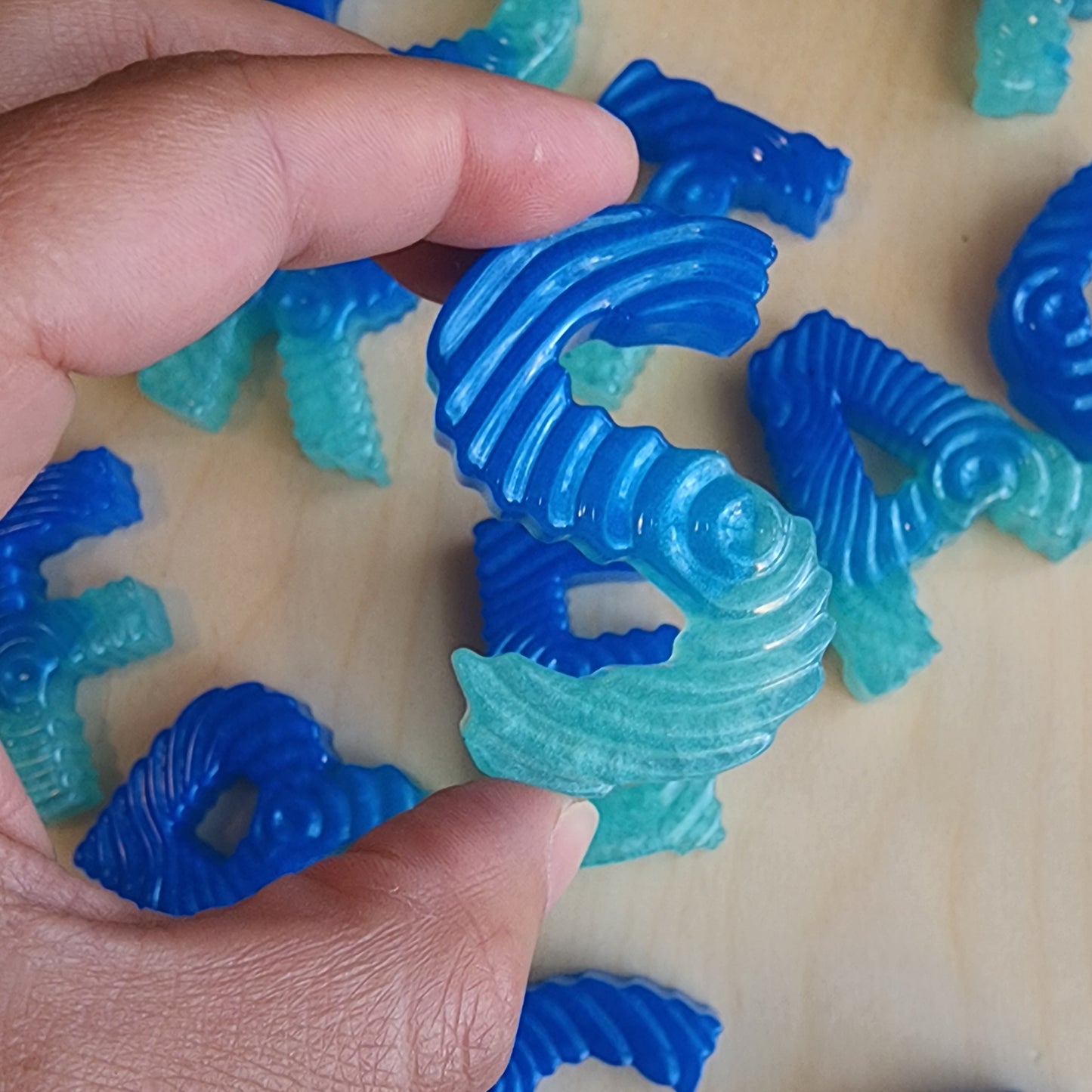 Ocean alphabet letters