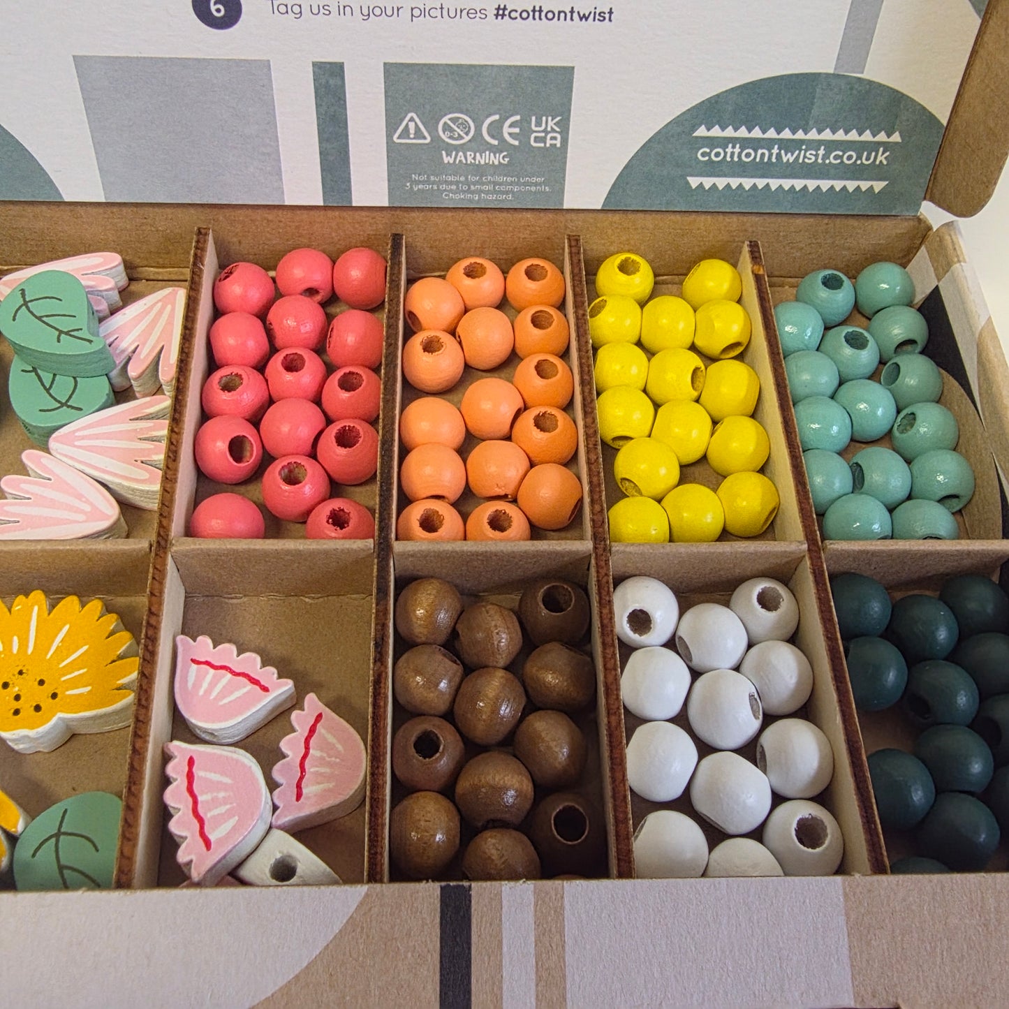 Wildflower bracelet making kit