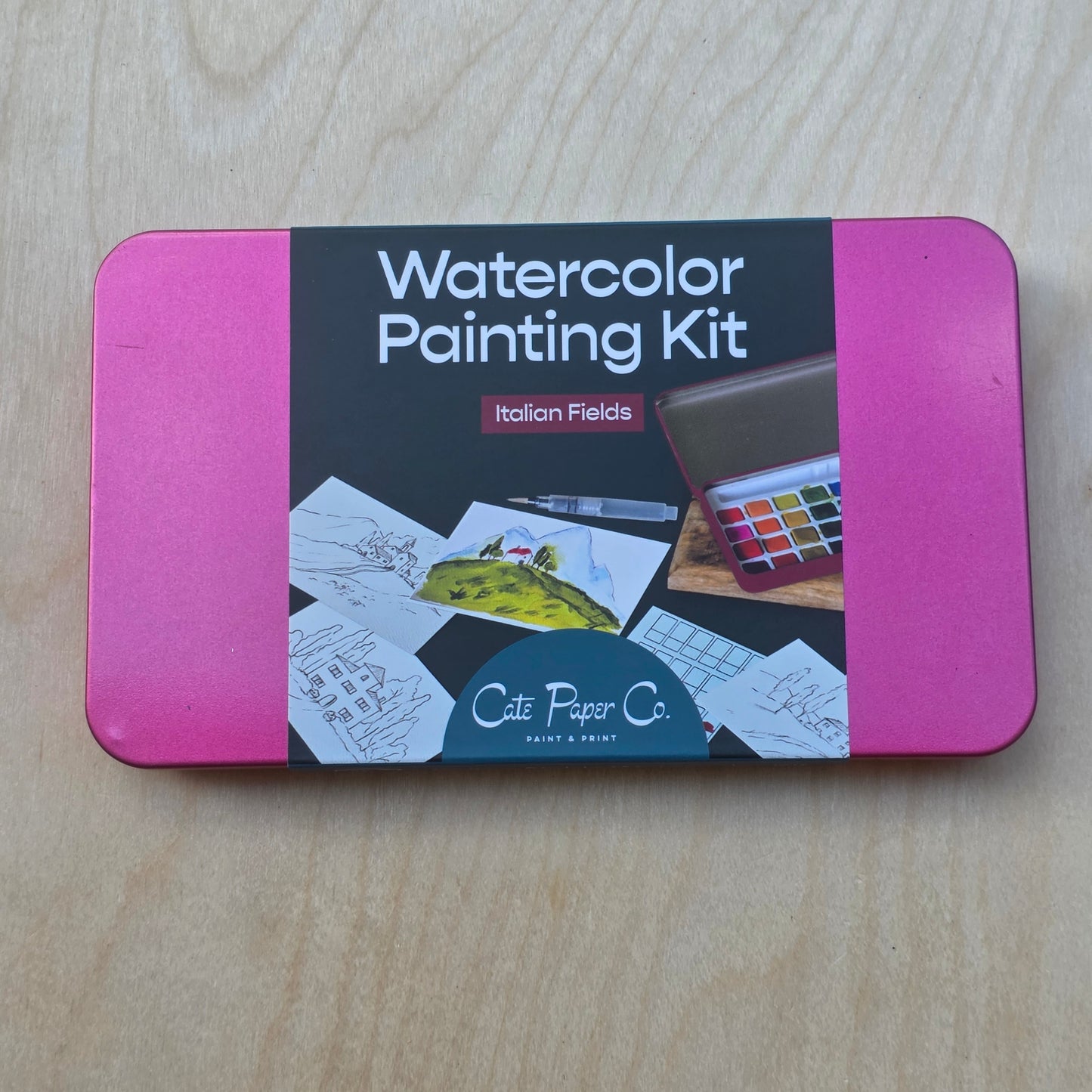Italian Fields watercolor kit