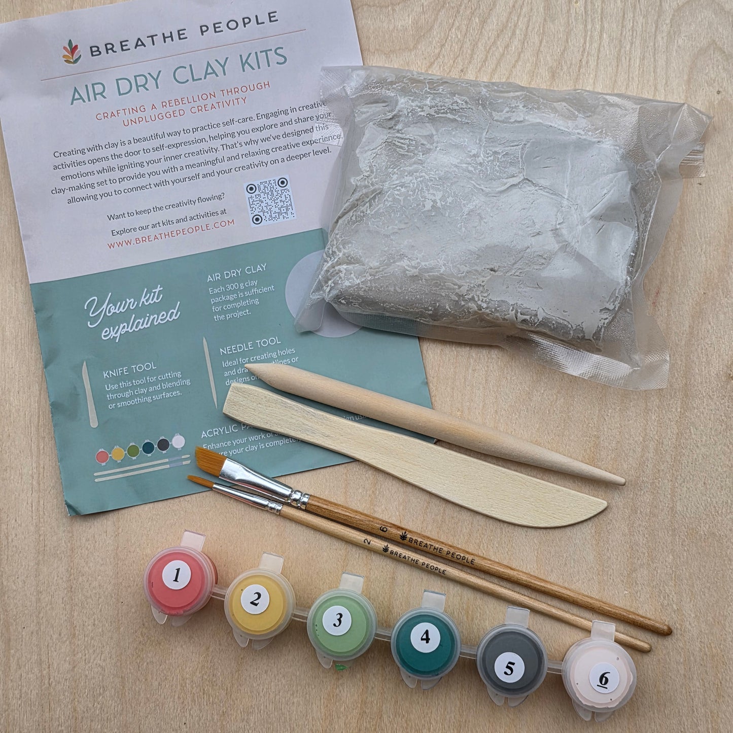 Trinket dish clay kit