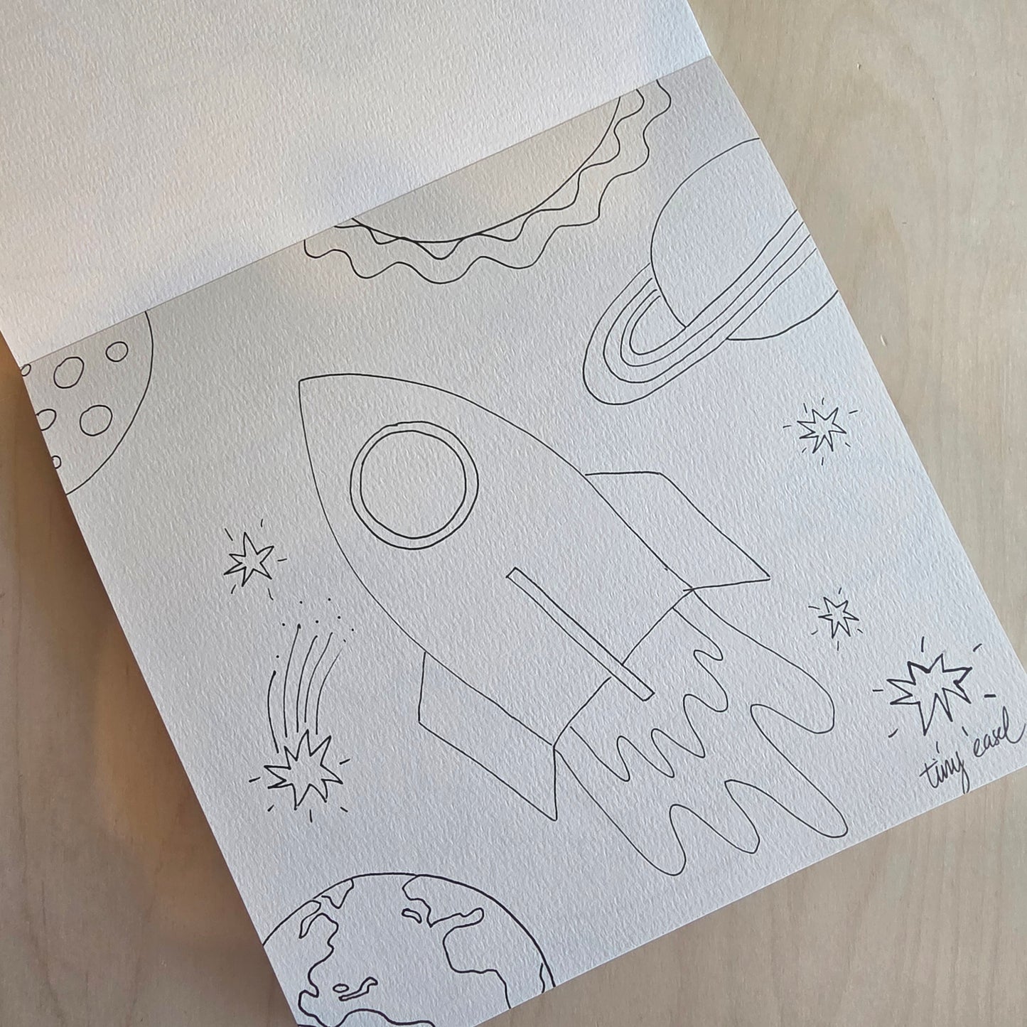 Tiny Easel Watercolor Book