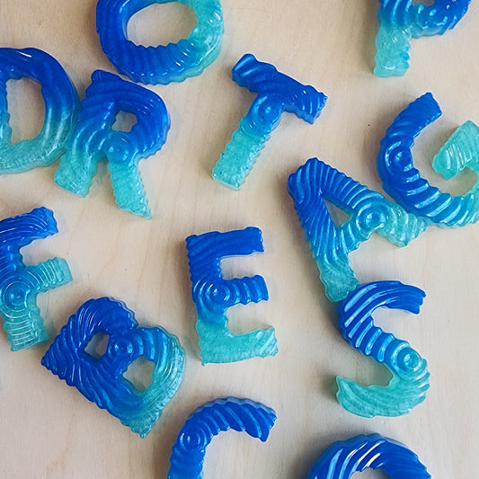 Ocean alphabet letters