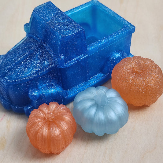 Pumpkin picking resin set