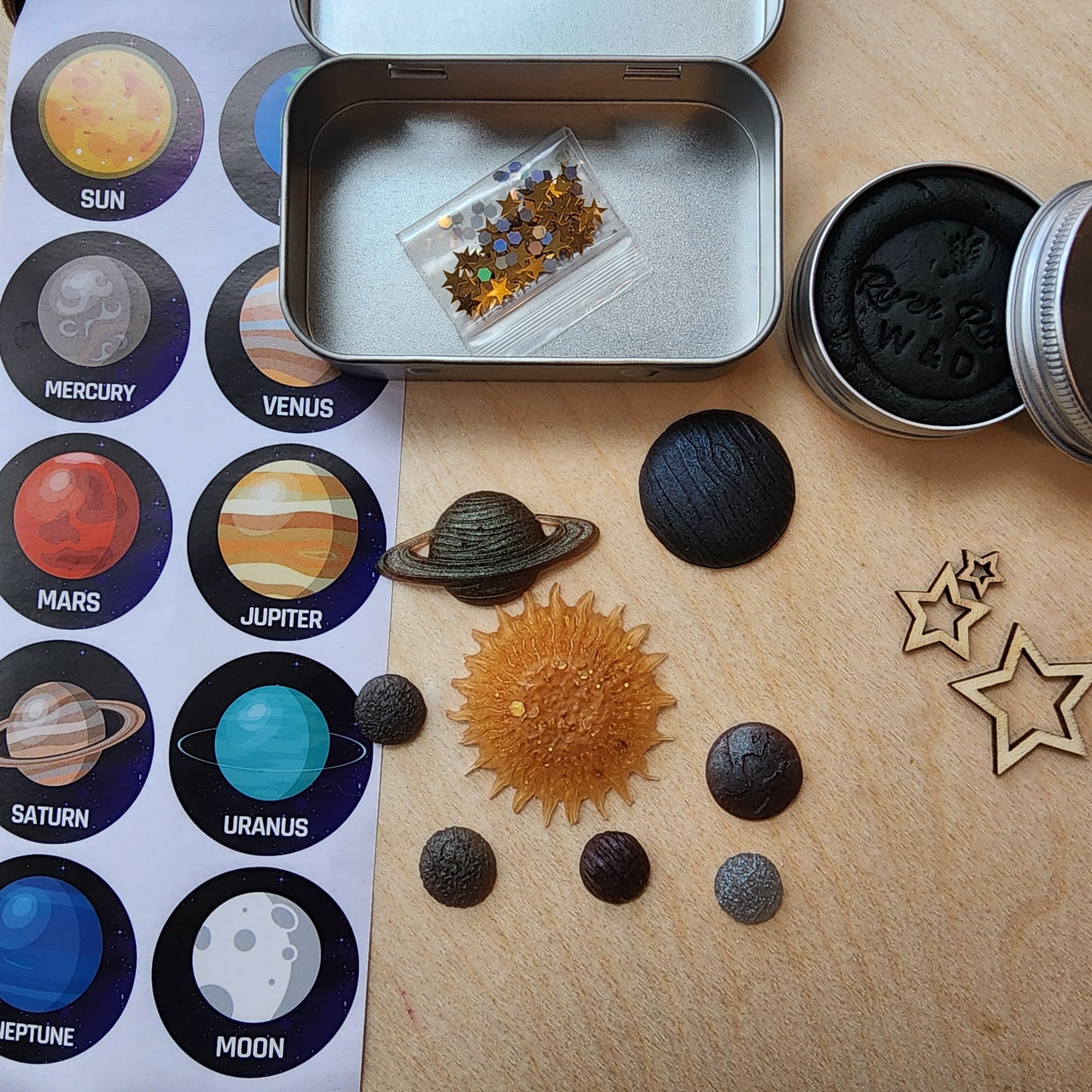 Space Travel tin
