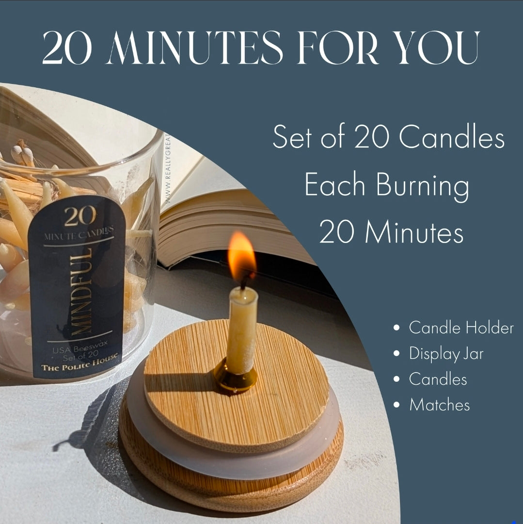 20 min Mindful Candles