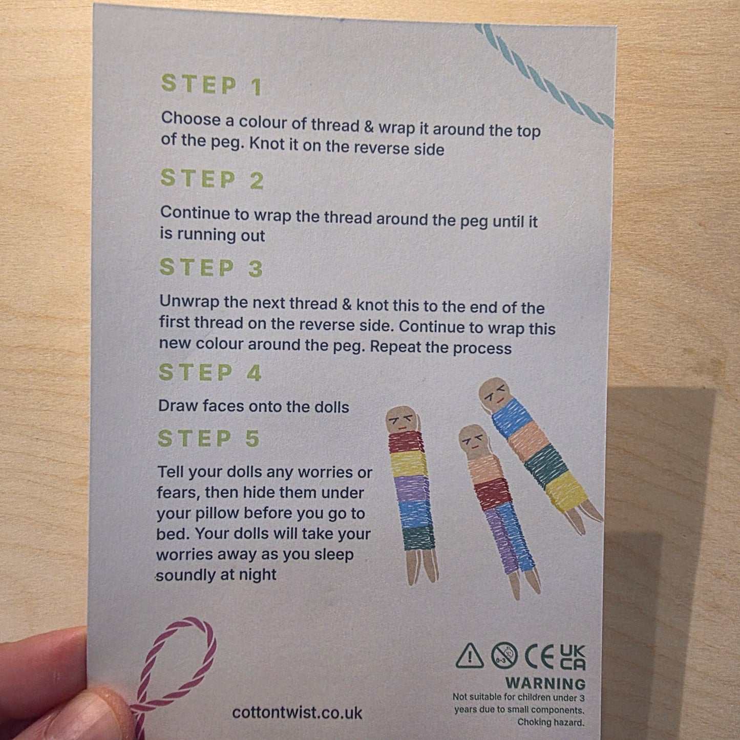 Make your own Worry Dolls