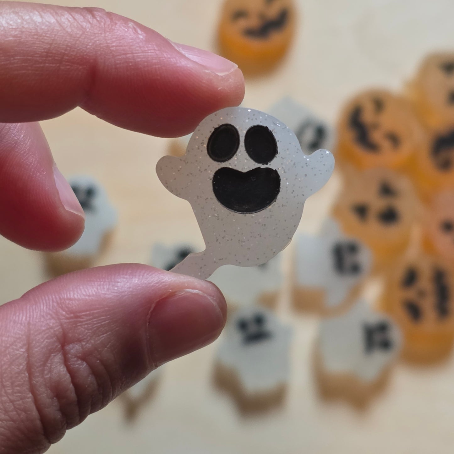 Pumpkin and ghost counters